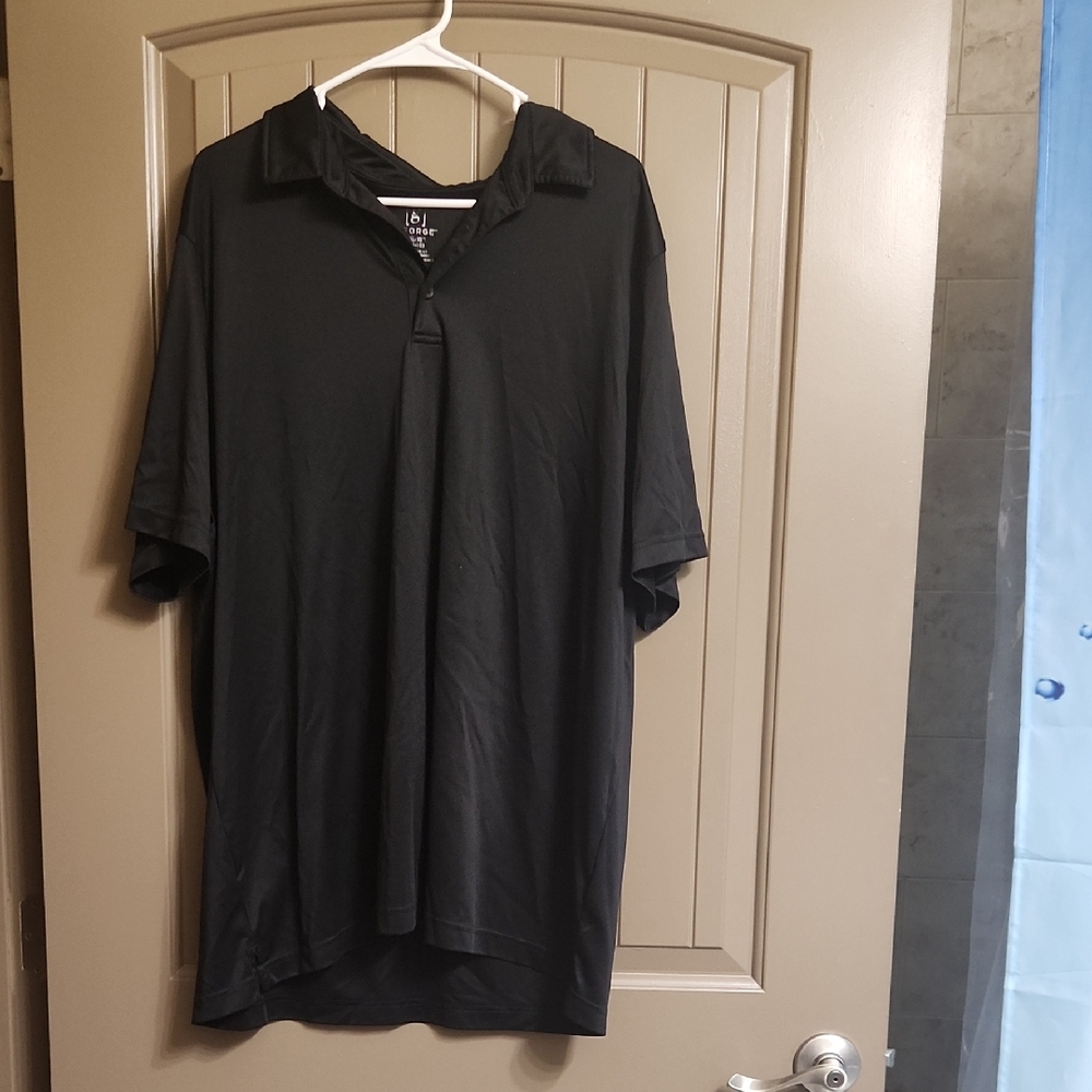 George Men's Charcoal Polo Shirt